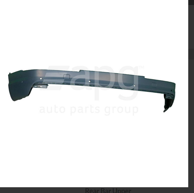 Genuine REAR BAR LOWER BUMPER FOR Audi Q7 4M 12/2016-8/2019 WAGON
