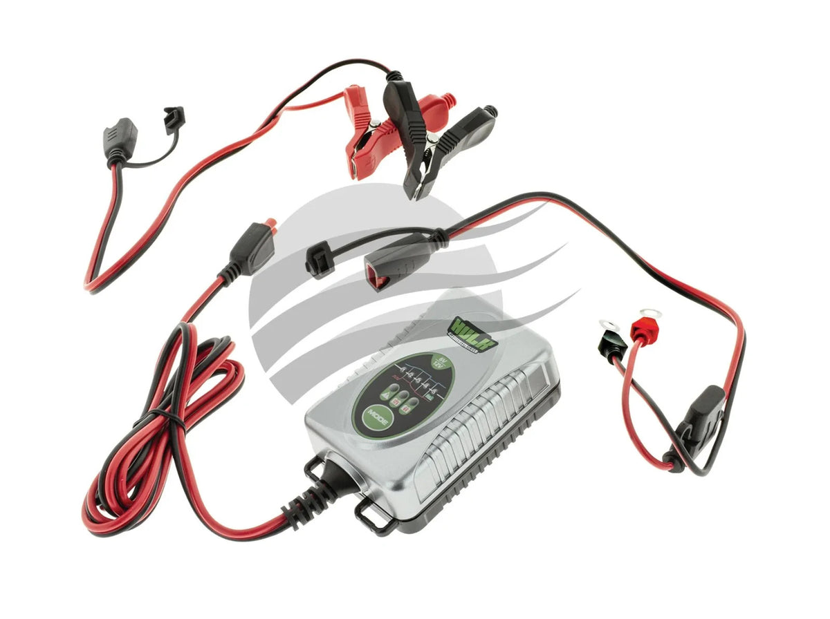 NEW HEAVY DUTY BATTERY CHARGER 6/12V 5 STAGE 1amp FULLY AUTOMATIC