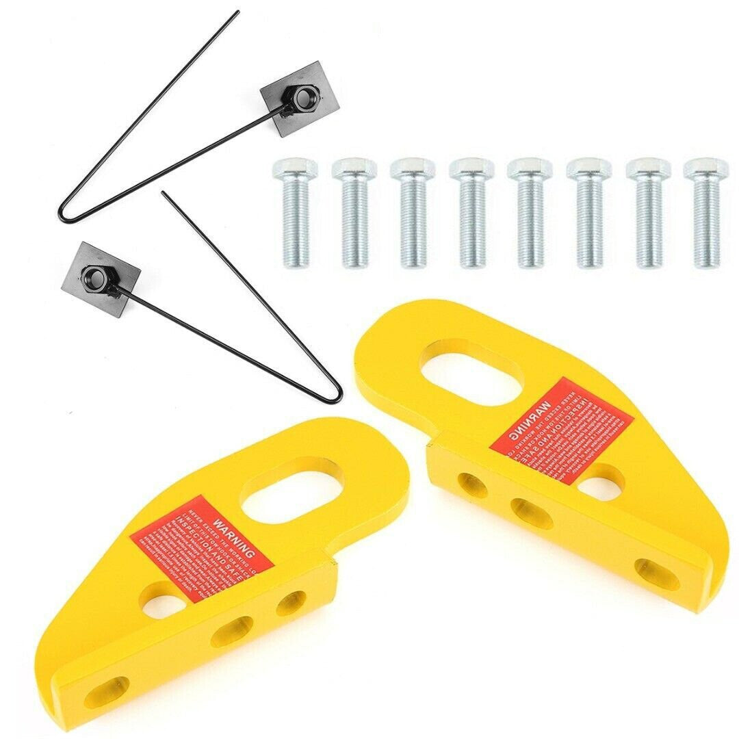 NEW Heavy Duty Rated Recovery Points For Toyota Landcruiser 80 100 105 Series