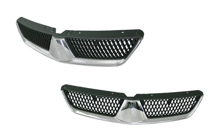 NEW Front Grille FOR MITSUBISHI LANCER CS 09/2007 ~ 10/2017 Black Single Piece
