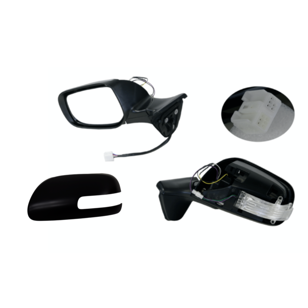 NEW LEFT SIDE DOOR MIRROR FOR TOYOTA COROLLA ZRE152 10/2009-12/2012 HATCH 7-PIN