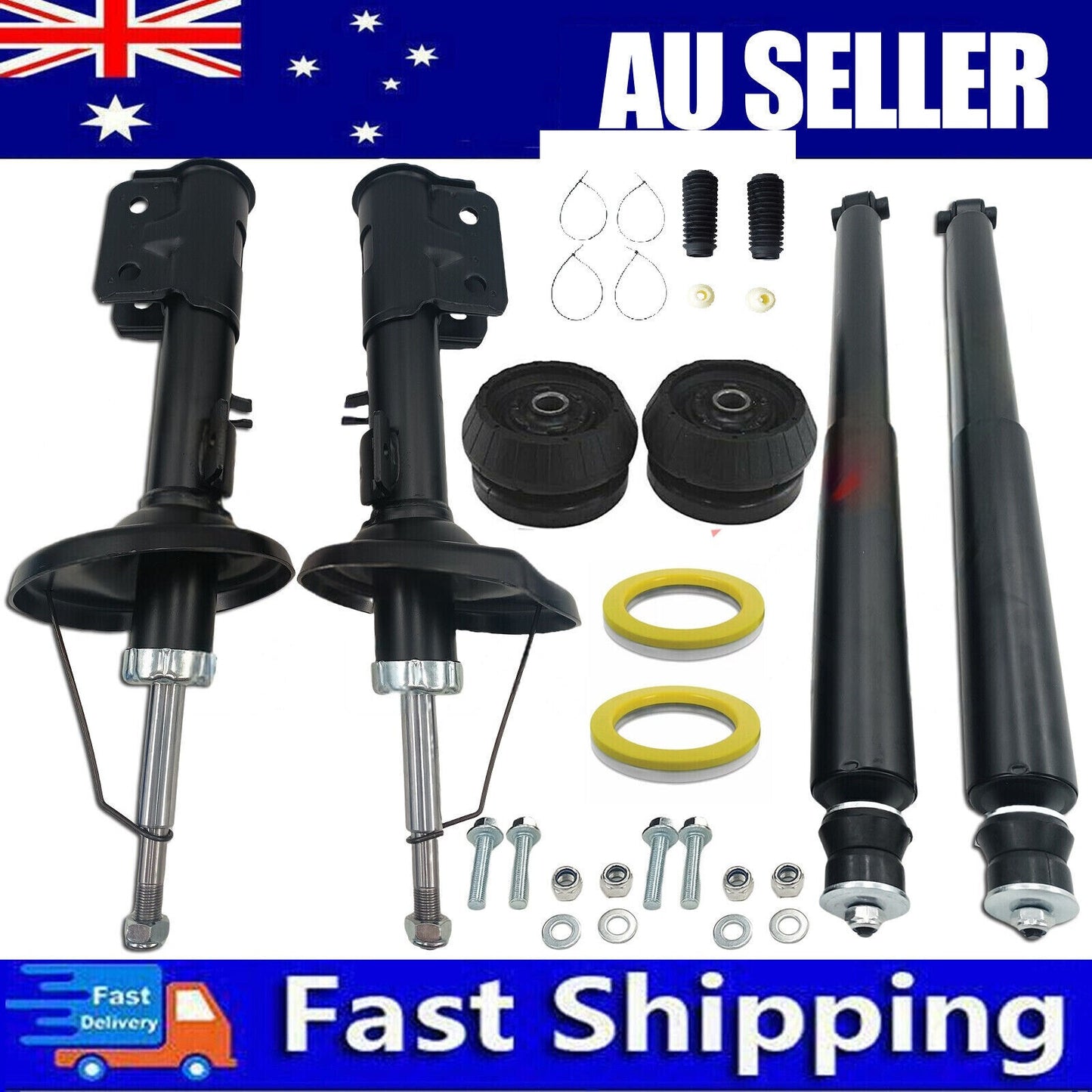 FULL SET Shock Absorber KIT FOR HOLDEN COMMODORE VZ STATION WAGON V6 SV6 V8 ALL