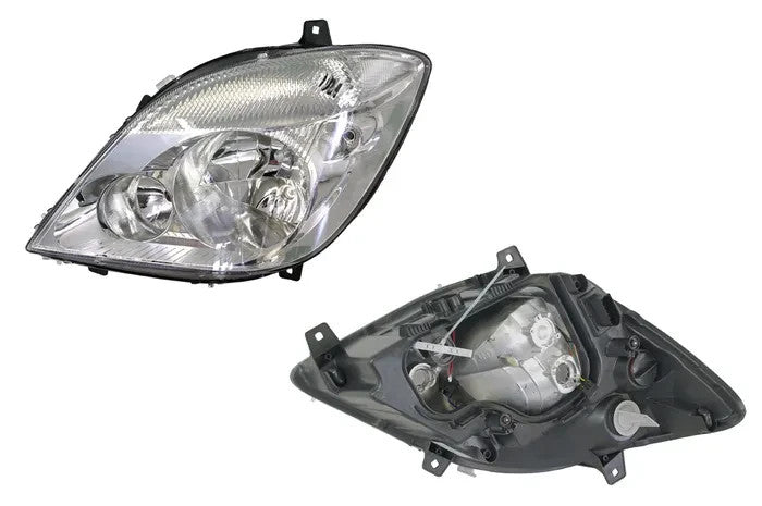 NEW LEFT HEADLIGHT FOR MERCEDES BENZ SPRINTER W906 10/06-9/13 WITHOUT FOG LIGHT