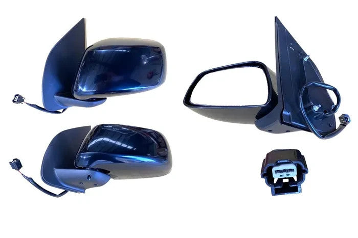 NEW LEFT DOOR MIRROR FOR NISSAN NAVARA D40 12/2005-4/2015 ELECTRIC-MIRROR 3-PIN