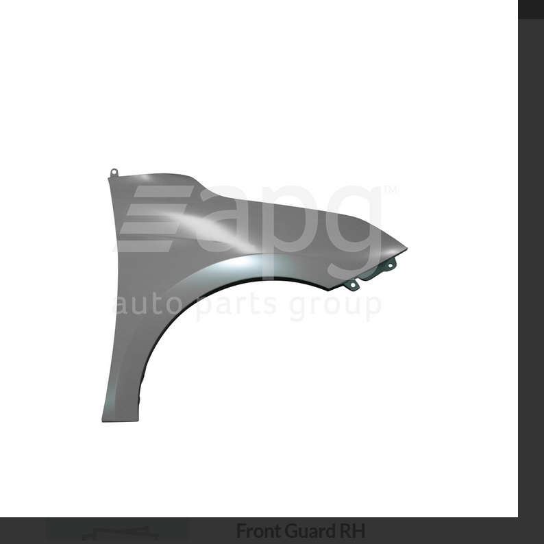 GENUINE RIGHT FRONT GUARD FOR HYUNDAI ELANTRA 10/2018-07/2020 WITHOUT BLINKER