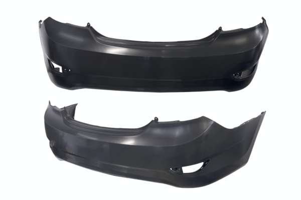 NEW REAR BAR BUMPER FOR HYUNDAI ACCENT SEDAN RB 07/2011-2019 WITHOUT SENSOR HOLE