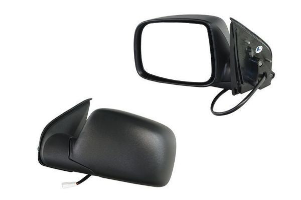 NEW LEFT SIDE DOOR MIRROR FOR HOLDEN COLORADO RC 06/2008-05/2012 BLACK