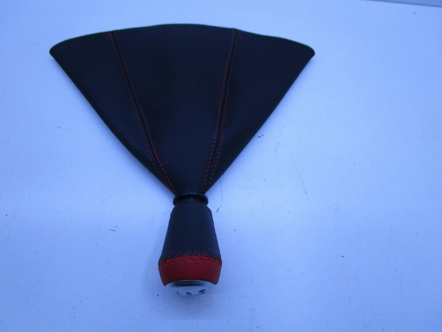RED WITH SILVER CAP MANUAL GEAR KNOB SET FOR VY UTE HOLDEN COMMODORE VY-S V6 UTE