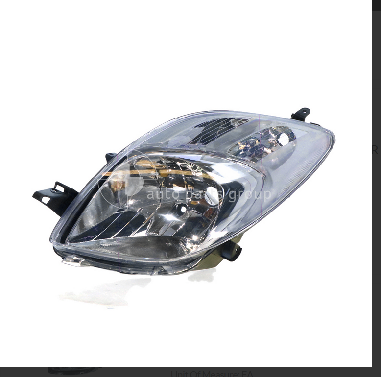 NEW PASSENGER LEFT HEADLIGHT LAMP FOR Toyota Yaris NCP90-R 8/2005-8/2008