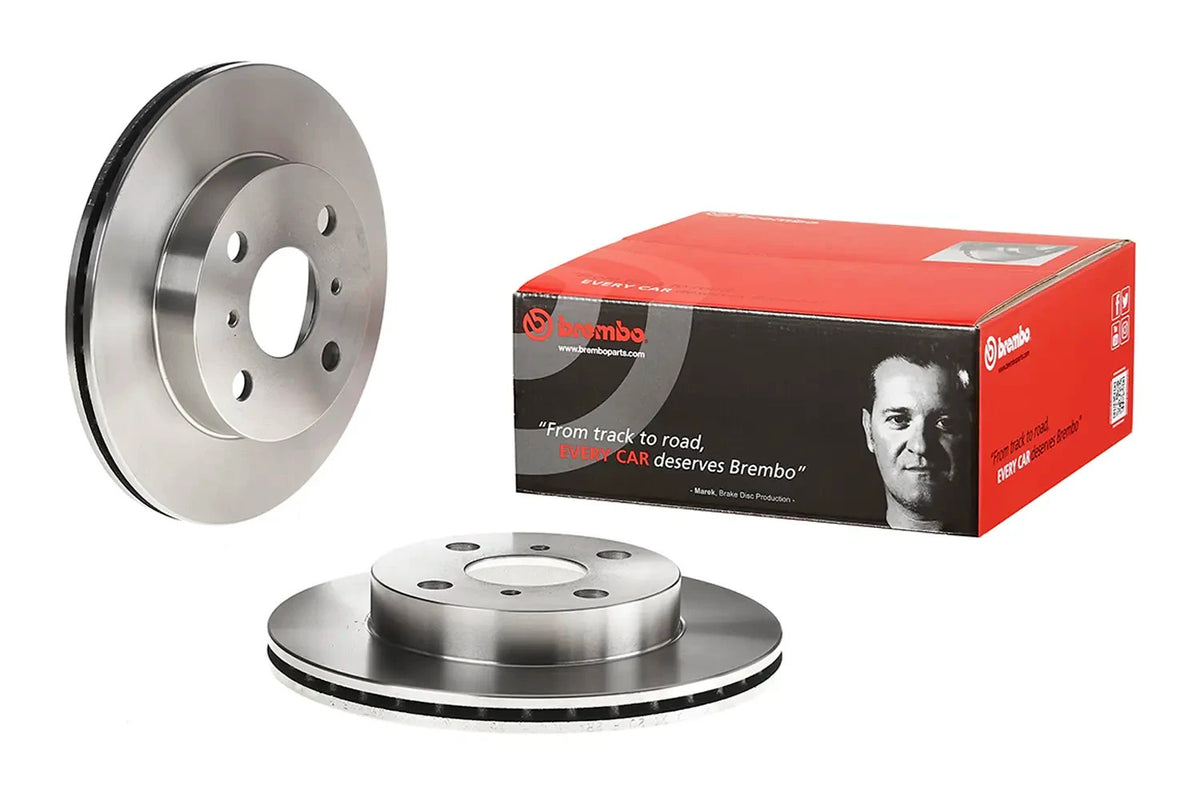 Brembo FRONT Disc Brake Rotor FOR Toyota Echo 1.3L NCP10 1999-2005 *235MM-DISC