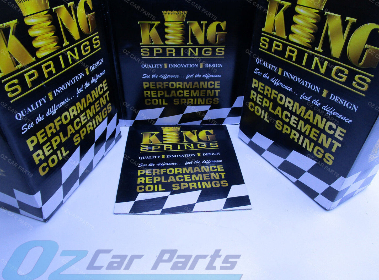 SSSL LOWERED Suspension COIL SPRINGS FRONT FOR VF SV6 HOLDEN COMMODORE