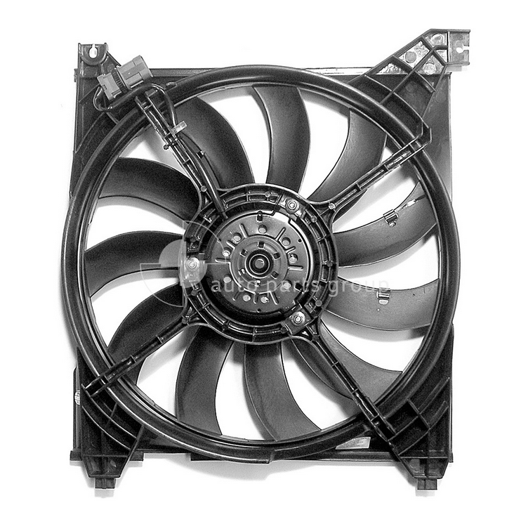 NEW RADIATOR FAN FOR HYUNDAI SANTA FE 9/00-4/06 2.4L G4JSX 4CYL & 2.7L G6EAY V6