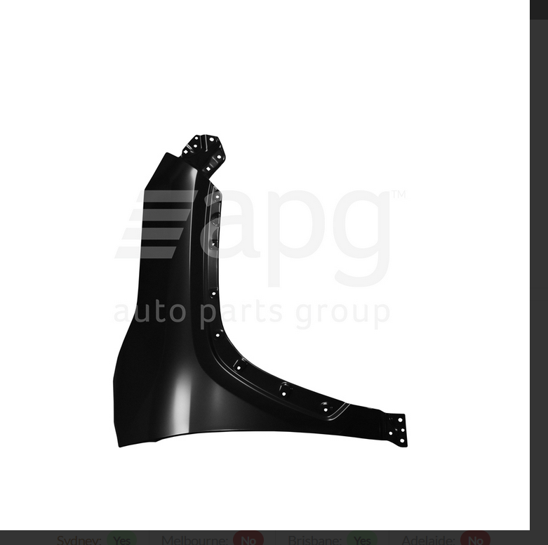Genuine DRIVER FRONT GUARD FENDER FOR TOYOTA RAV4 5/2019-6/2024