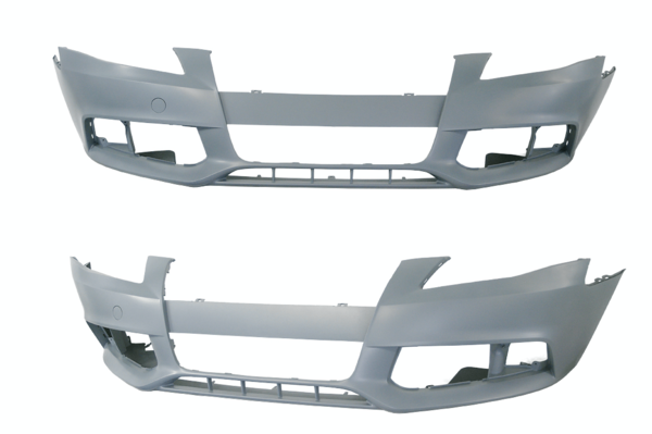NEW FRONT BAR BUMPER FOR AUDI A4 B8 01/2008-05/2012 NO SENSOR NO WASHER TYPE