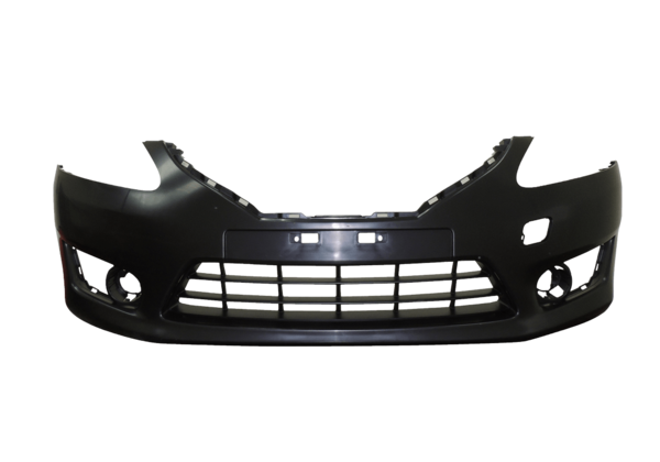 NEW FRONT BAR BUMPER FOR NISSAN PULSAR C12 HATCHBACK 03/2013-ON WITHOUT SENSOR