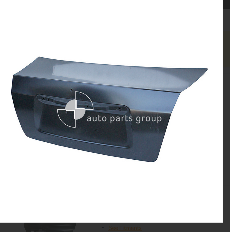 GENUINE NEW BOOT LID FOR Subaru Impreza G3 9/08-12/11 R-RX WITHOUT SPOILER SEDAN