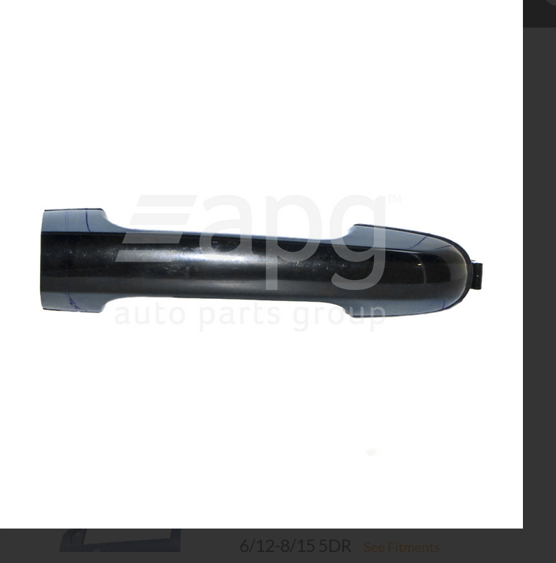 NEW OUTER DOOR HANDLE FOR Hyundai i20 5-Door Hatch Elite 6/2012-8/2015