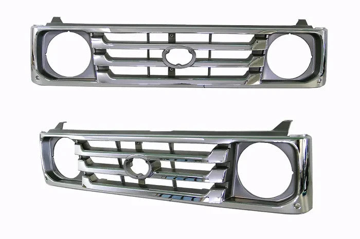 NEW Front Grille FOR TOYOTA LANDCRUISER 10/1999-2/2007 FJ70 Chrome/Black