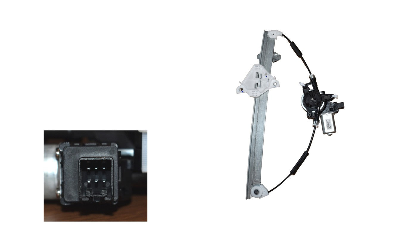 NEW LEFT FRONT WINDOW REGULATOR FOR MAZDA 2 DJ/DL 09/2014-ON 6-PIN