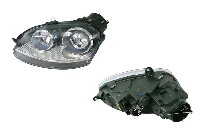NEW LEFT HEADLIGHT FOR VOLKSWAGEN GOLF GTI/R32 MK5 7/2004-9/2009 (XENON D2S/H7)