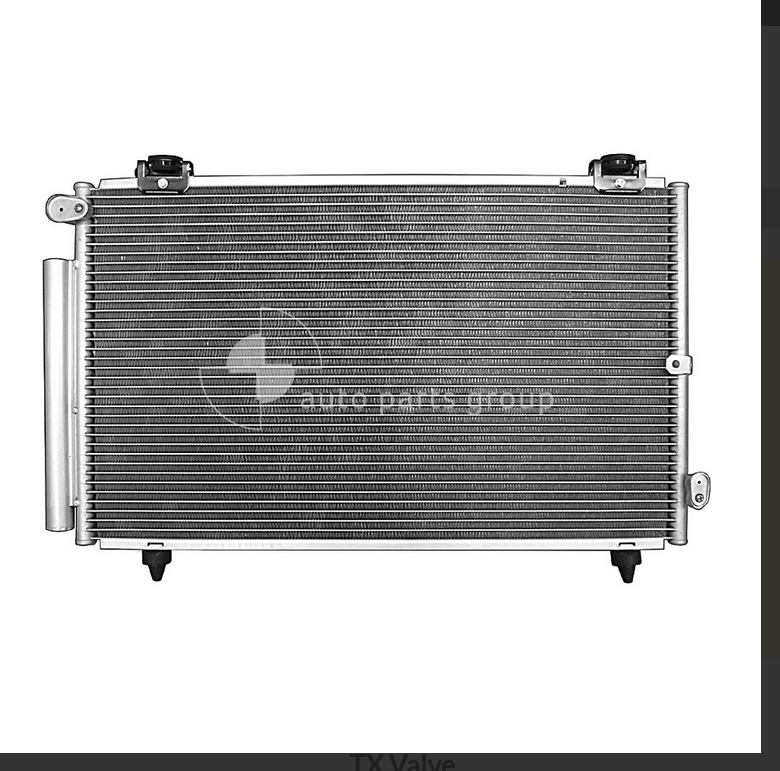 NEW AC CONDENSER FOR TOYOTA COROLLA 10/2001-4/2004 1.8L 1ZZFE & 2ZZGE 4CYL PET