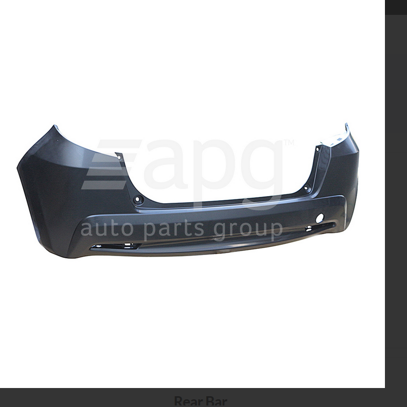 GENUINE REAR BUMPER BAR FOR HONDA JAZZ HATCH 4/2011-7/2014