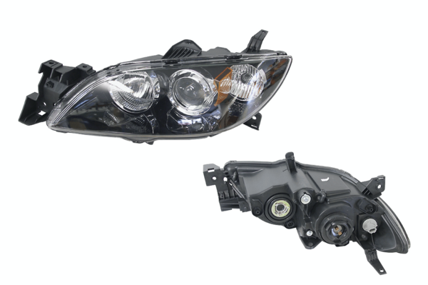 NEW PASSENGER SIDE HEADLIGHT FOR MAZDA 3 SEDAN BK 01/2004 ~ 12/2008