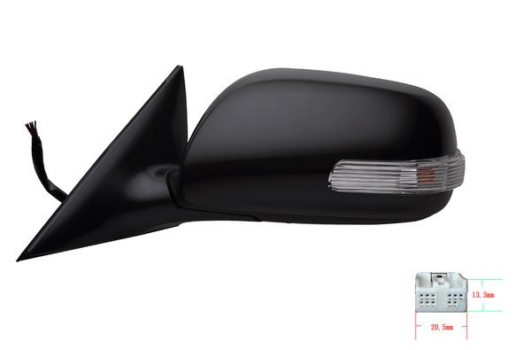 NEW PASSENGER SIDE DOOR MIRROR FOR TOYOTA AURION GSV40 10/2006-08/2009 5-PIN