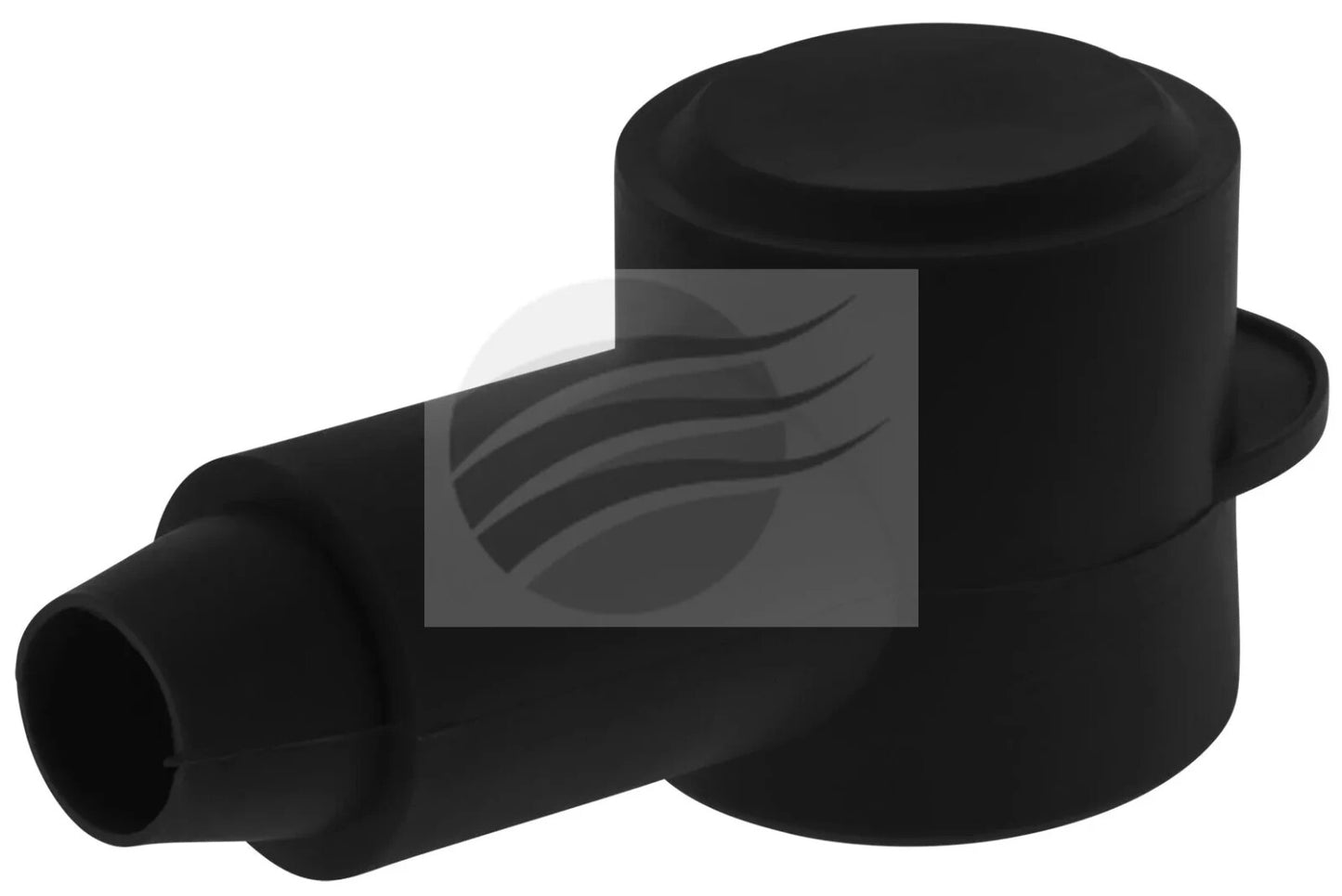 X2 NEW TERMINAL COVER INSULATOR CAPPED FOR ALTERNATOR STARTER BATTERY 28mm BLACK