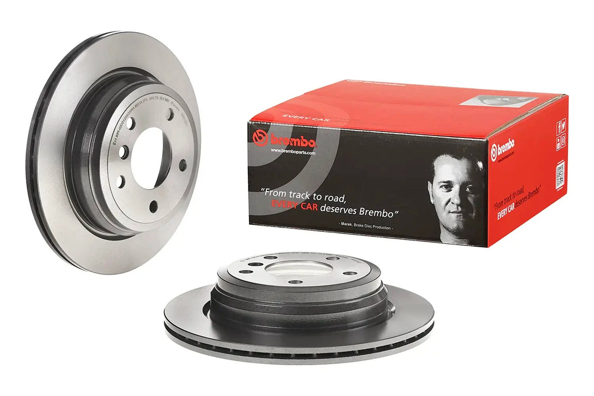 Brembo REAR Disc Brake Rotor FOR BMW 1 Series 2.0 E87 123 d 2007-2011*300MM-DISC
