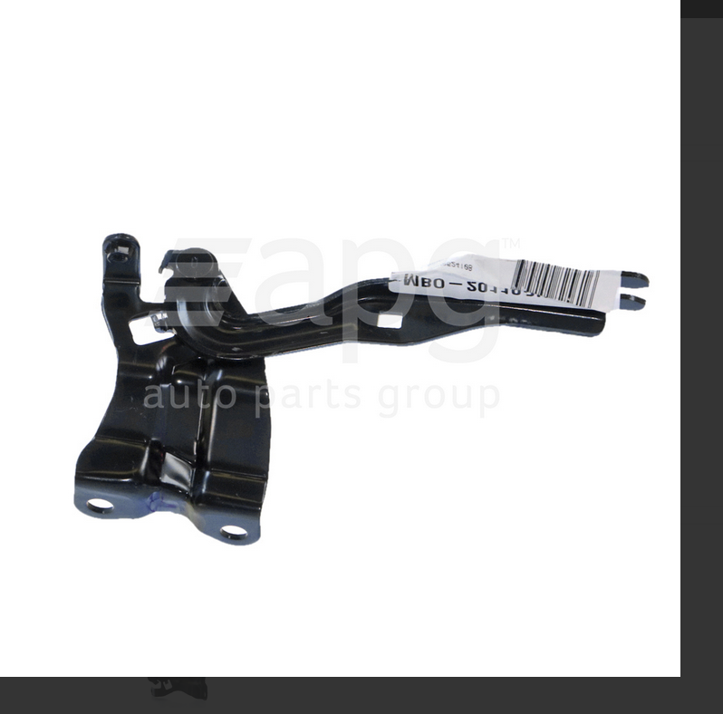 GENUINE NEW LEFT SIDE BONNET HINGE FOR MAZDA-3 9/2011-11/2013 HATCH SEDAN