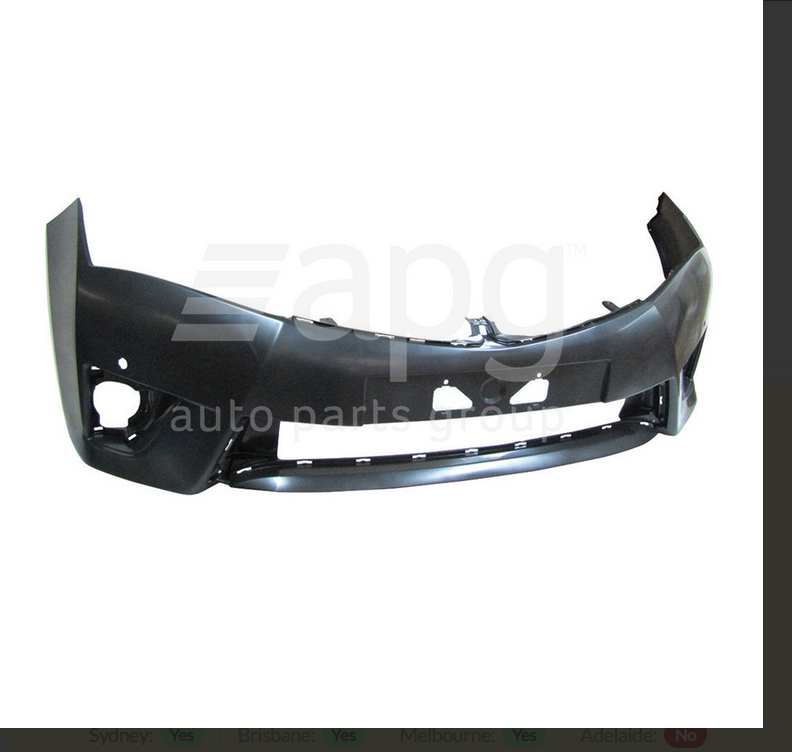 GENUINE FRONT BAR COVER BUMPER FOR TOYOTA COROLLA ZRE172R -12/2013-11/2016 SX-ZR