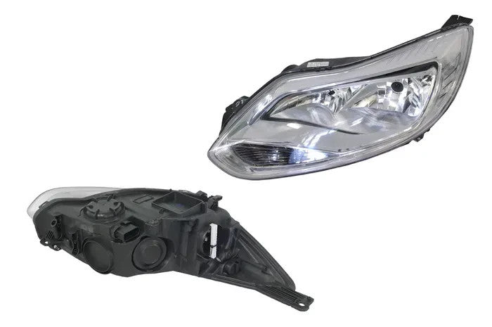 NEW LEFT HEADLIGHT LAMP FOR FORD FOCUS LW 04/2011 ~ 11/2014 CHROME