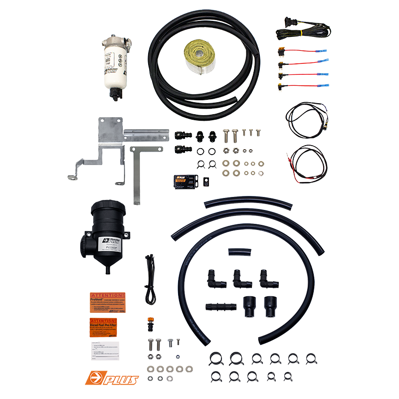 NEW Pre-Filter + Catch Can Kit FOR TOYOTA LANDCRUISER 4.5L V8 2007-2024