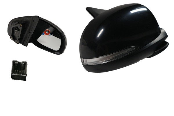 NEW RIGHT SIDE DOOR MIRROR FOR HYUNDAI I20 PB 07/2010-2015 FOLDING+ HEATED+LIGHT