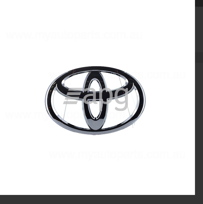 Genuine REAR TAIL GATE BADGE EMBLEM FOR TOYOTA CRANVIA GDH303R 7/2019-ON