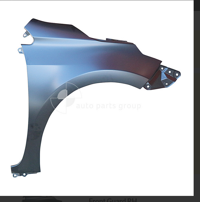 NEW DRIVER FRONT GUARD FENDER FOR TOYOTA COROLLA ZRE172-R 12/2013-ON SEDAN