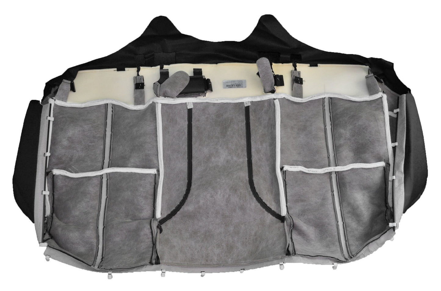NEW GENUINE REAR LEATHER SEAT TRIM LOWER COVER FOR HOLDEN VF CALAIS SEDAN