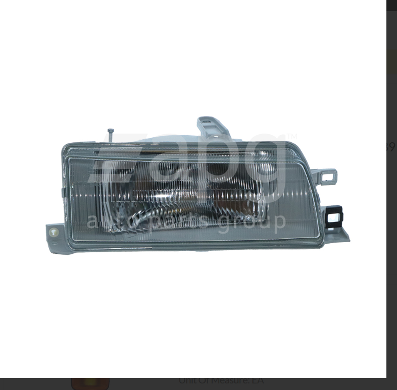 NEW RIGHT FRONT HEADLIGHT LAMP FOR TOYOTA COROLLA 2/1989-8/1994 AE90