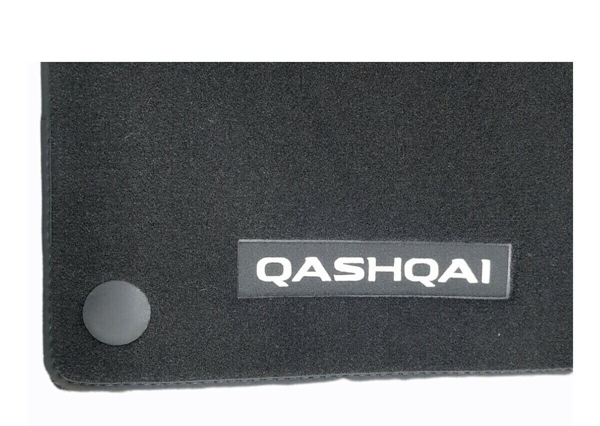 GENUINE FRONT & REAR FLOOR MAT CARPET SET FOR NISSAN QASHQAI J11 2014-2017