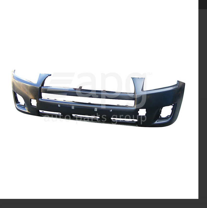 NEW FRONT BUMPER BAR FOR TOYOTA RAV4 8/08-12/12 WITHOUT FLARE HOLE TYPE RAV-4