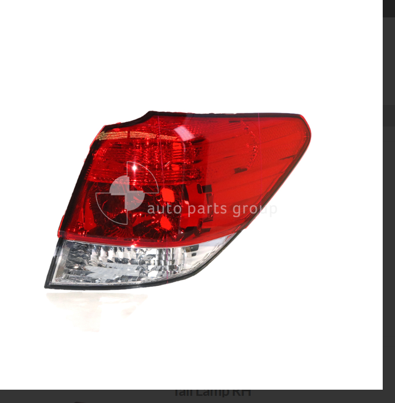 GENUINE RIGHT TAIL LIGHT FOR SUBARU OUTBACK B5A SUV 9/2009-12/2014