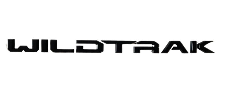 GENUINE BLACK TAIL GATE Wildtrak Badge EMBLEM FOR FORD Ranger Next GEN 4/2022-ON