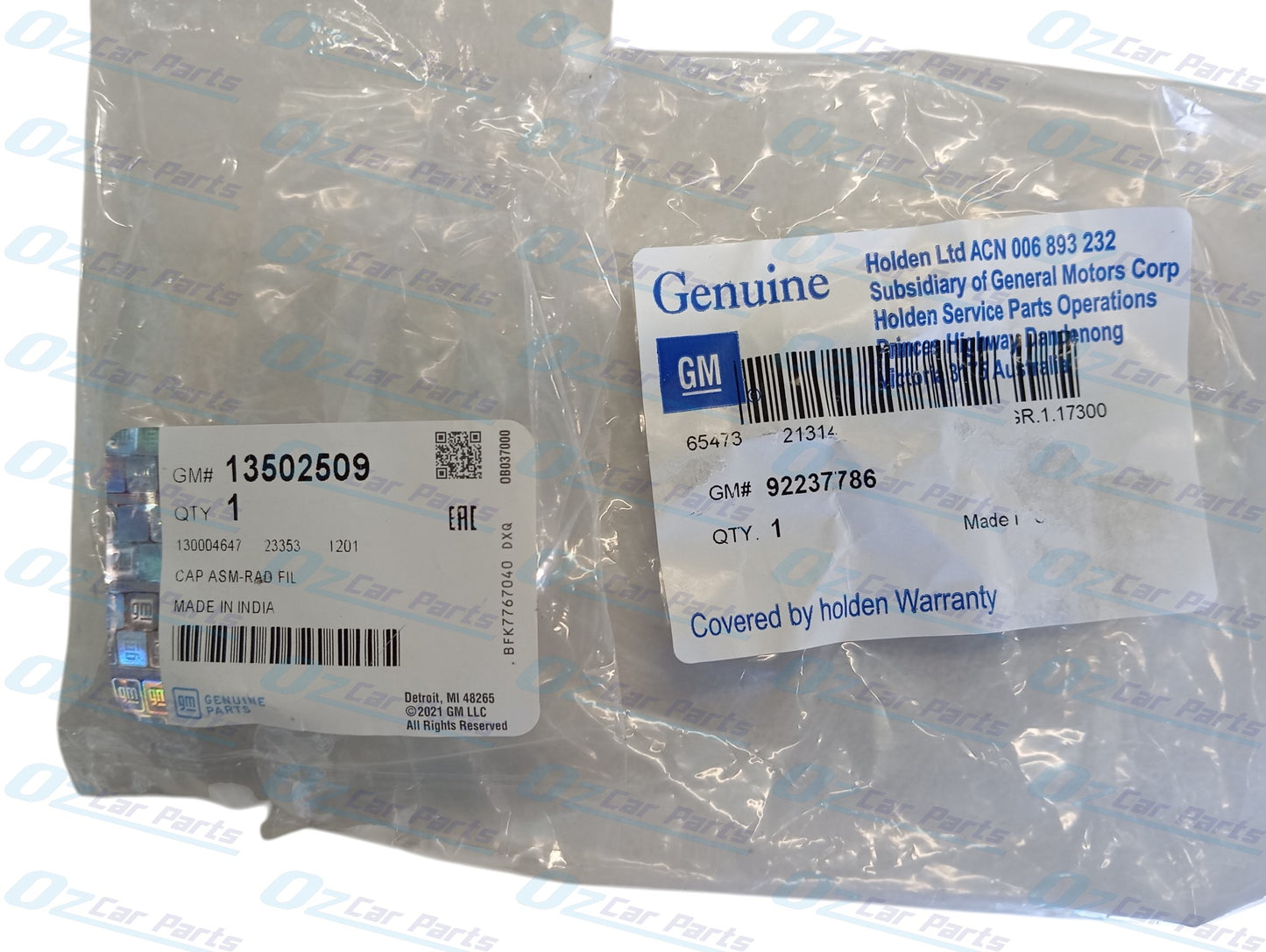 Radiator + Cap + Neck Genuine Holden Commodore VE Series 1 V8 SS SSV Clubsport HSV