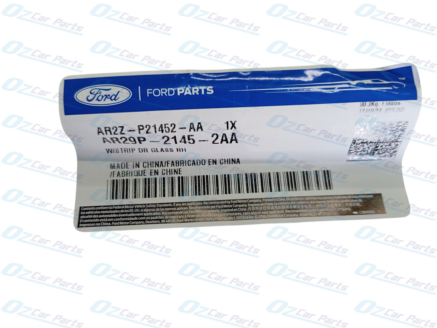 Driver Side Outer Door Weather Window Rubber Seal Genuine for Ford Falcon FG Ute XR8