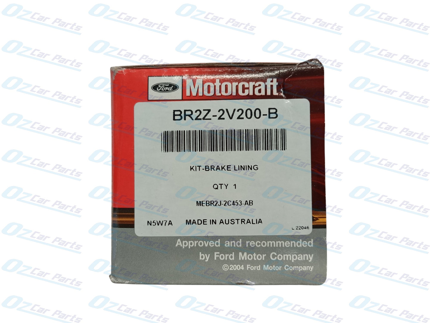 Rear Brake Pads Genuine for Ford Falcon BF FG FGX Fairlane Fairmont XR6 XR8 Territory SY SZ