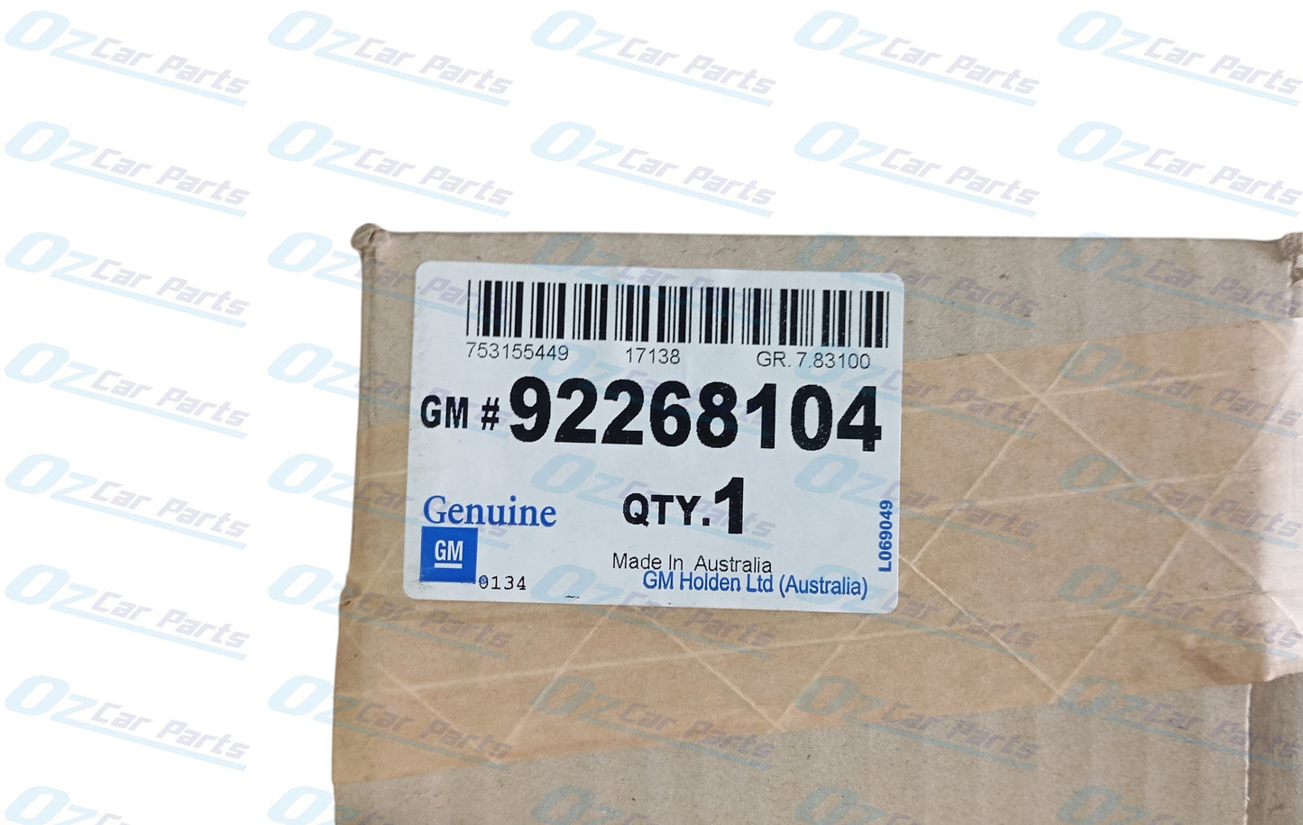 Passenger Side Rear Bumper Upper Support Bracket Genuine for Holden WM WN