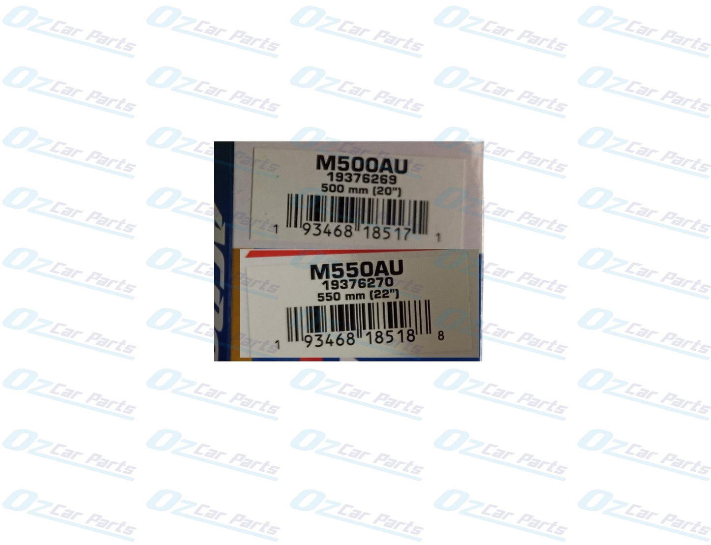 Front Wiper Blade Pair Genuine for Holden WH WK WL Statesman Caprice
