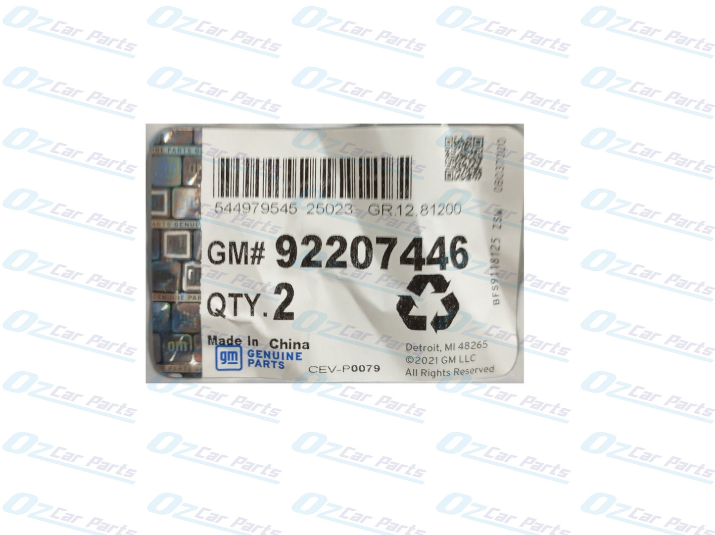 Roof Mould Rack Cover Inserts Pair Genuine for Holden Commodore VE VF