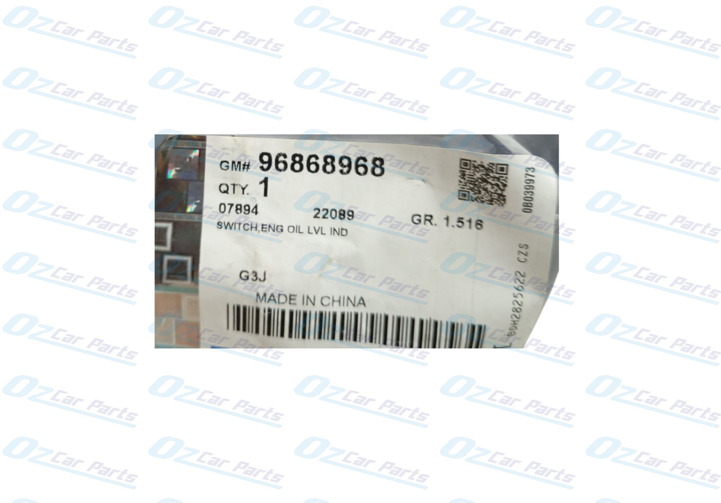 Engine Oil Level Switch Genuine for Holden Cruze & Captiva Diesel